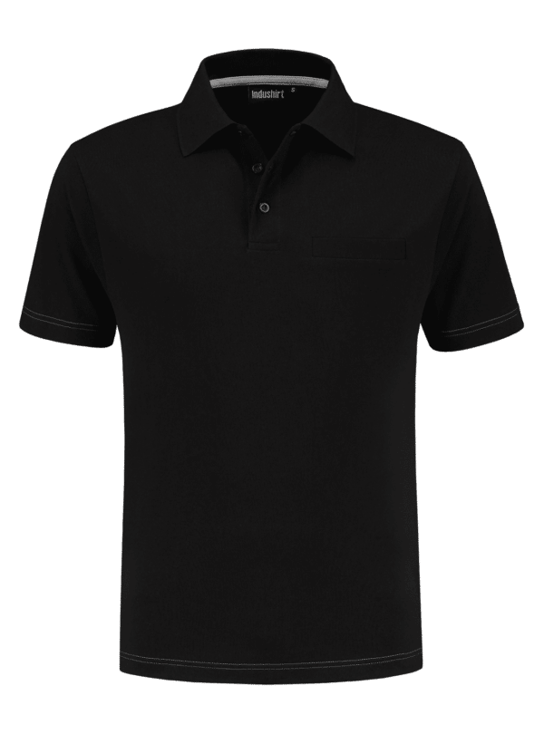 Indushirt-PS-200-Polo-shirt-black_front.png