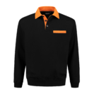 Indushirt-PSW-300-Polo-sweater-black_orange_front-1.png