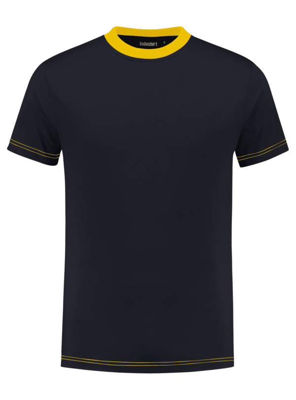 Indushirt-TS-180-T-shirt-marine_yellow_front.png